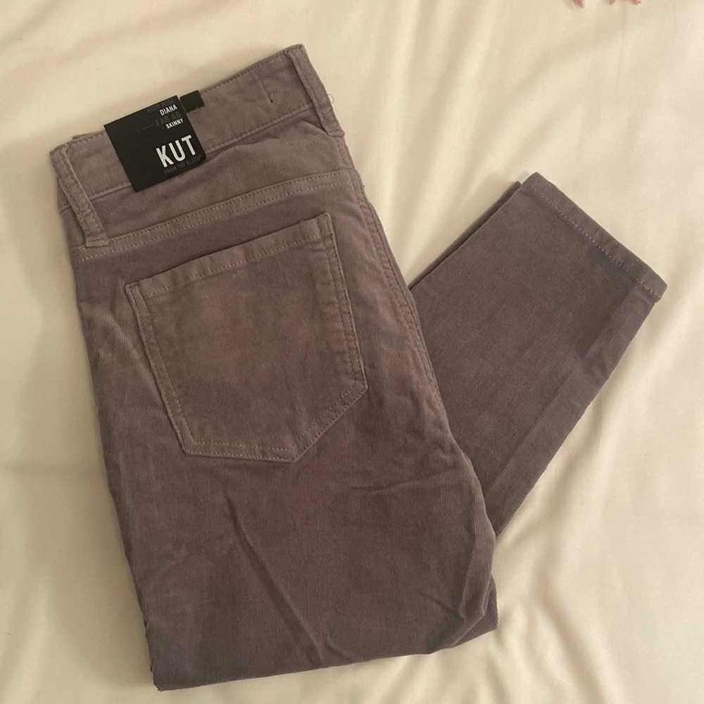 Kut from the Kloth Diana Corduroy pants new with tags